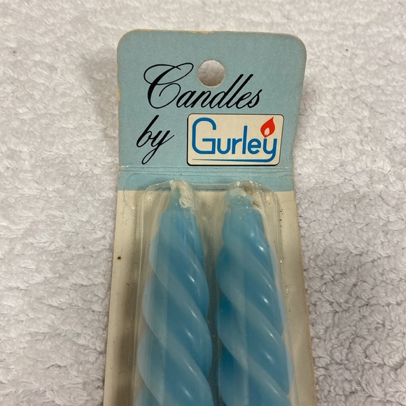 Vintage new gurley light blue twist 12” tapers - Picture 2 of 5